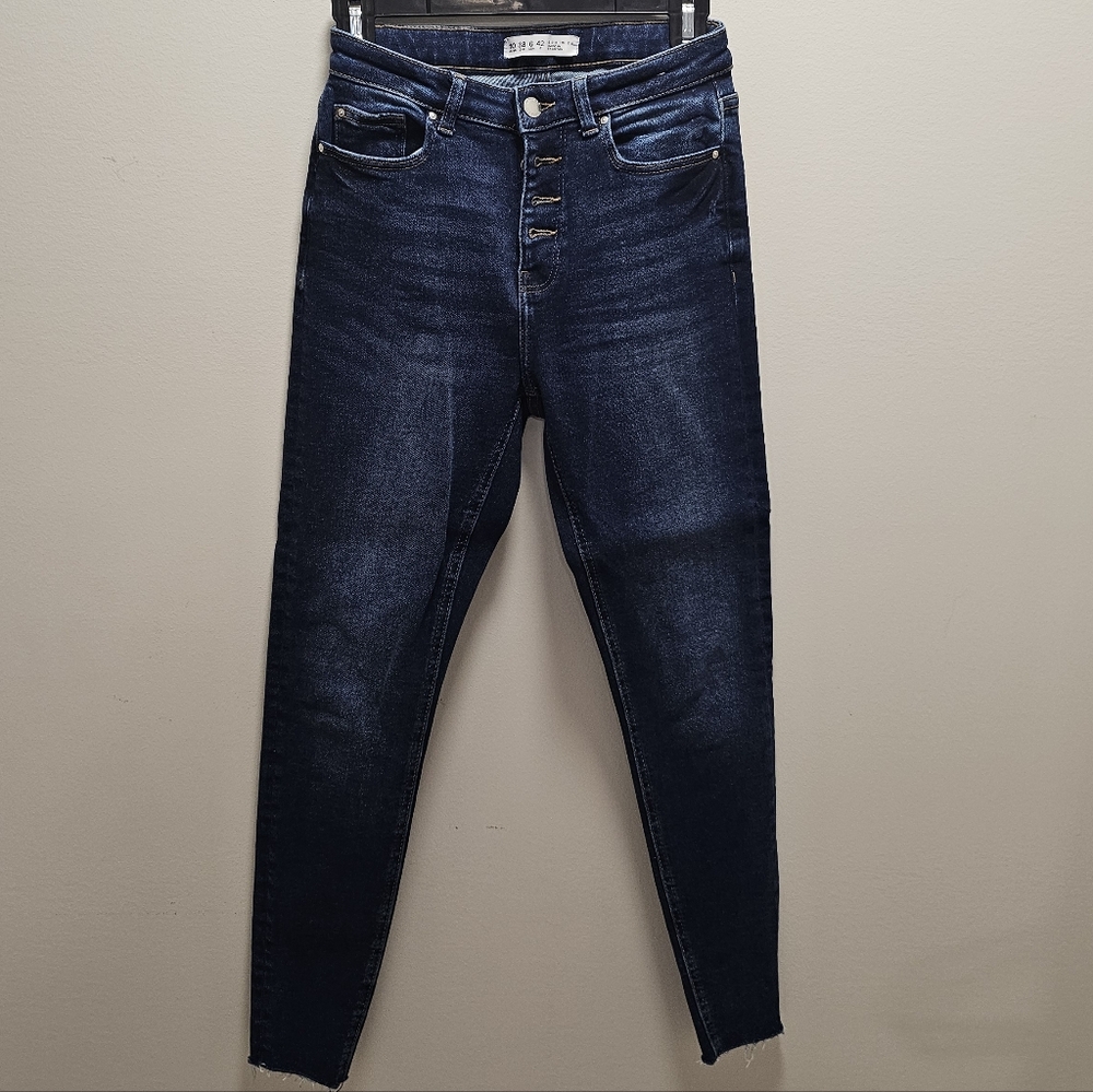 Zara Midnight Blue Skinny Jeans